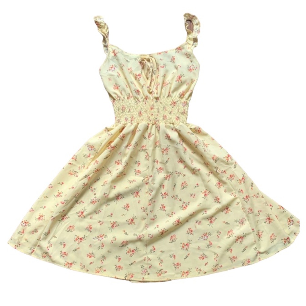 Ditsy Yellow Floral Cami Dress